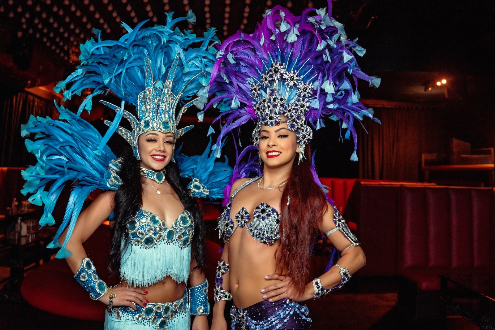 women in samba costumes