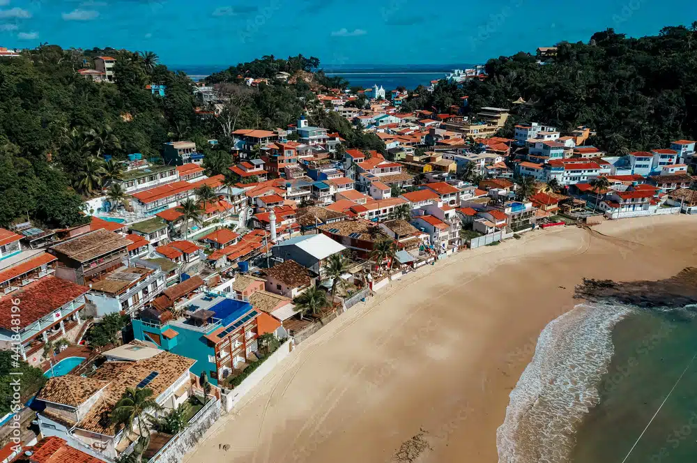 morro de são paulo nordeste bahia brasil ilha de tinhare