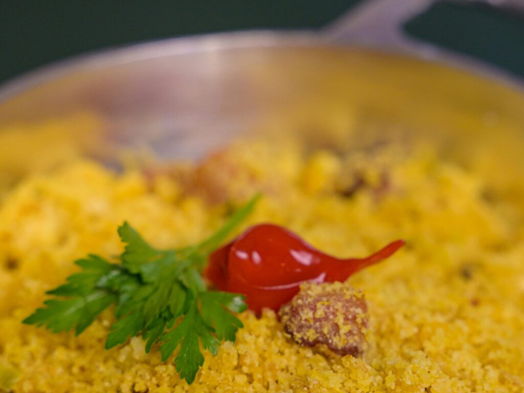 Food in pot