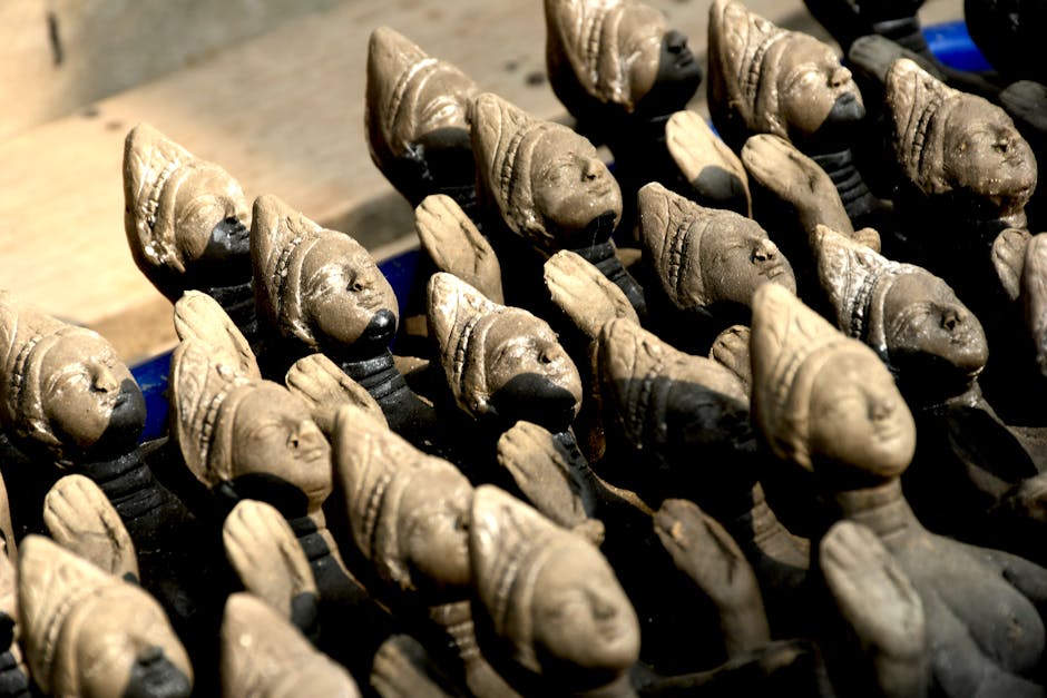 Caruaru market clay figures