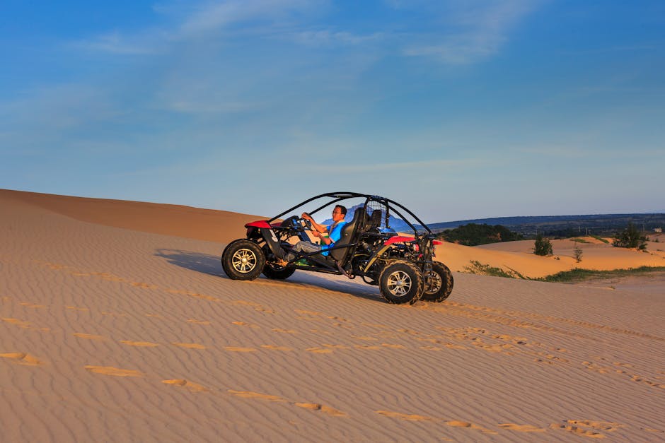 dune buggy on Jericoacoara sand dunes