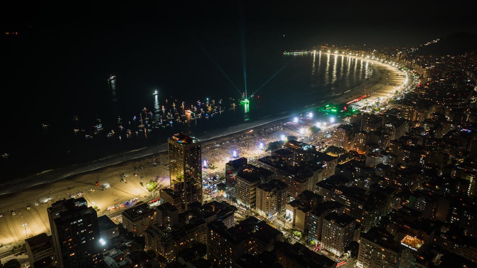 Rio de Janeiro New Year's fireworks