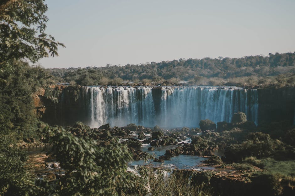 Brazilian Atlantic Forest waterfall
