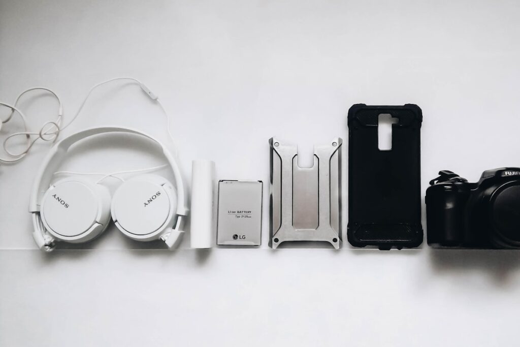 travel electronics and adapter