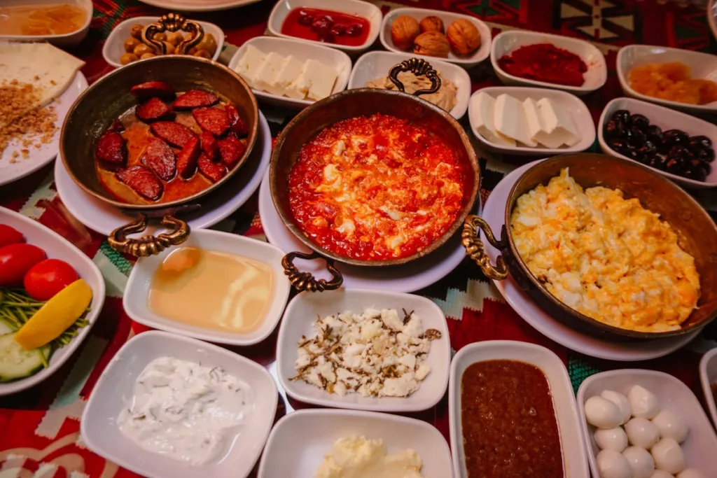 complete feijoada dish with side dishes