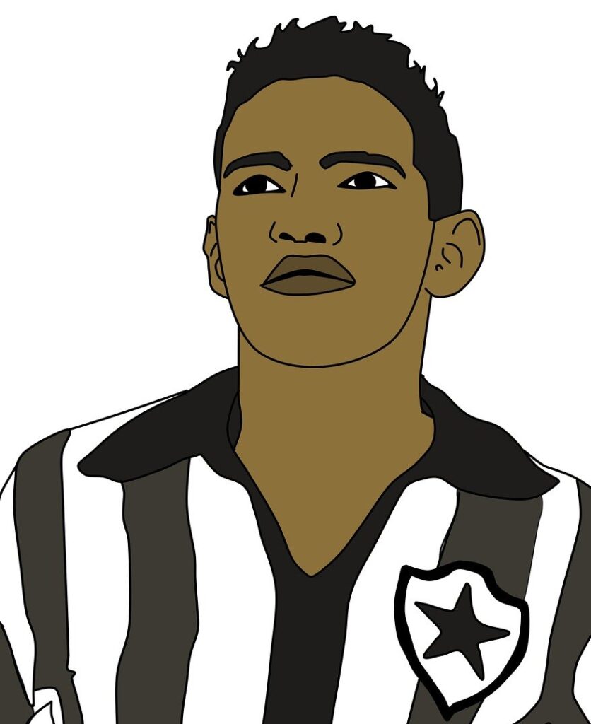 wreath, illustration, football player