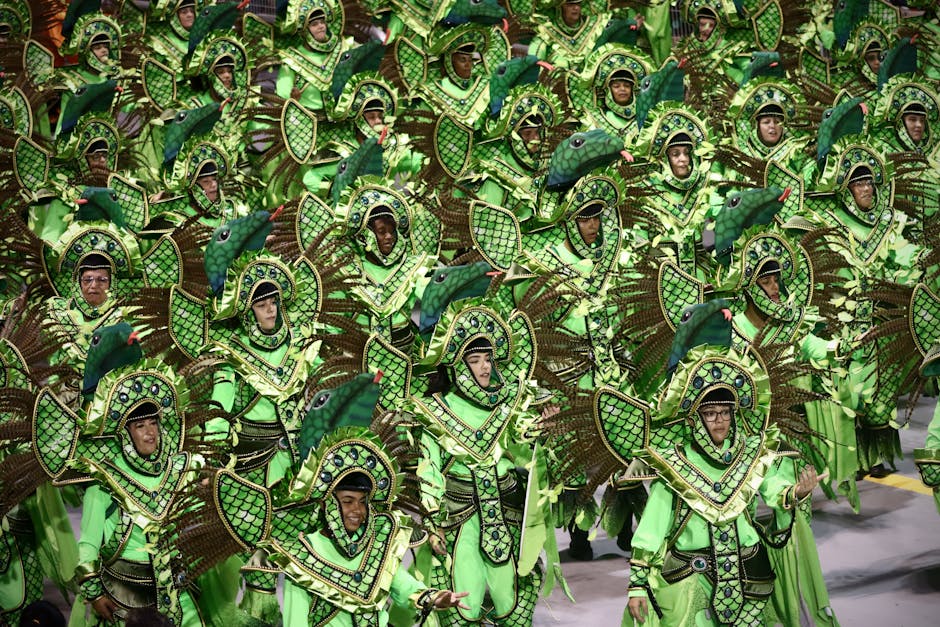 colorful carnival parade brazil inside Brazil