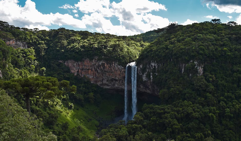 Brazil landscape scenery inside Brazil