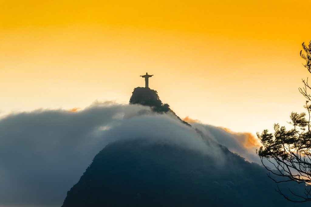 traveler exploring Rio de Janeiro beach in Brazil