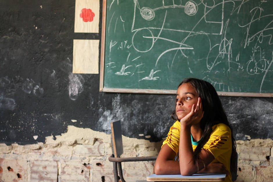 students learning portuguese classroom brazil
