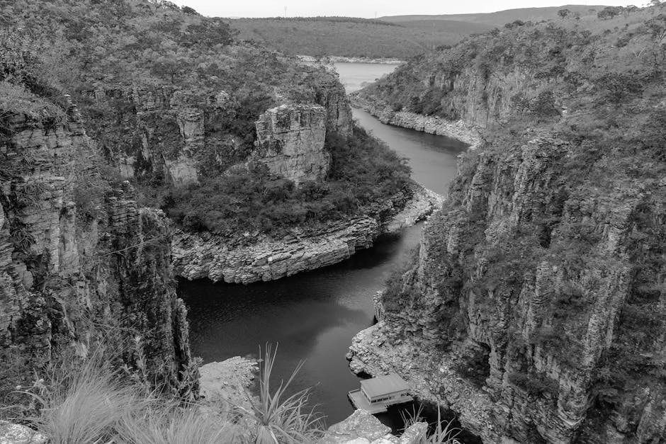 Canyons of Capitólio Minas Gerais Brazil in Brazil