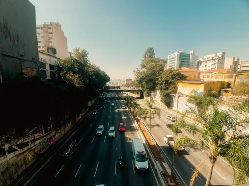 motorcycle delivery Avenida Paulista Brazil in Brazil