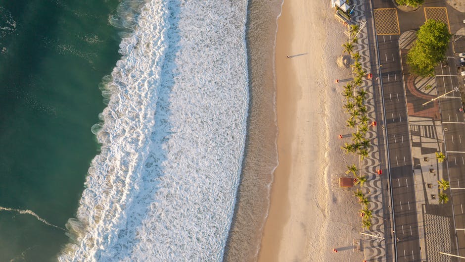 ride-hailing car Copacabana Rio Brazil in Brazil