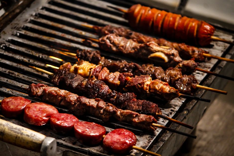Porto Alegre steak skewers in Brazil