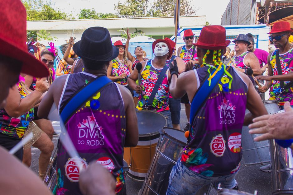 samba school drummers formation brazil