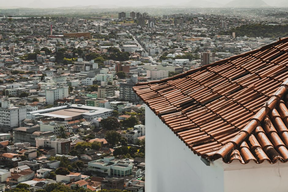coworking rooftop city skyline in Brazil