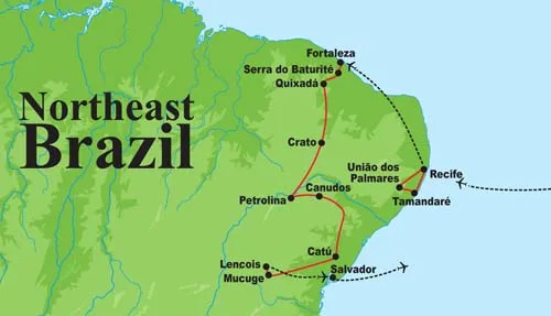 The Complete Guide to Brazil's Northeast Coastline: A 2,000km Road Trip Itinerary in Brazil